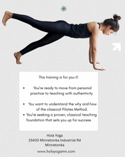 Mat Pilates and Sculpt Training