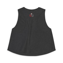 Women's Lotus Symbol Crop Top