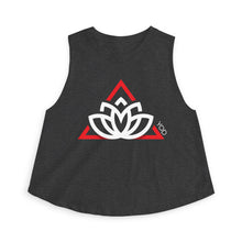 Women's Lotus Symbol Crop Top