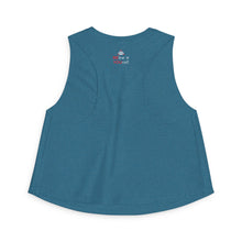Women's Lotus Symbol Crop Top