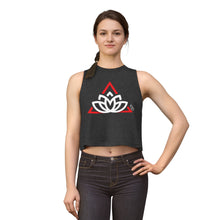 Women's Lotus Symbol Crop Top