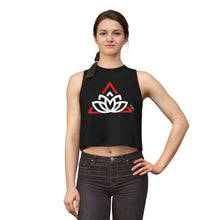 Women's Lotus Symbol Crop Top