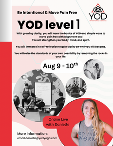 YOD Level 1 Online Live
