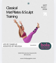 Mat Pilates and Sculpt Training