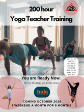 * Deposit - 200-HR Wholehearted Living/Yoga Teacher Training