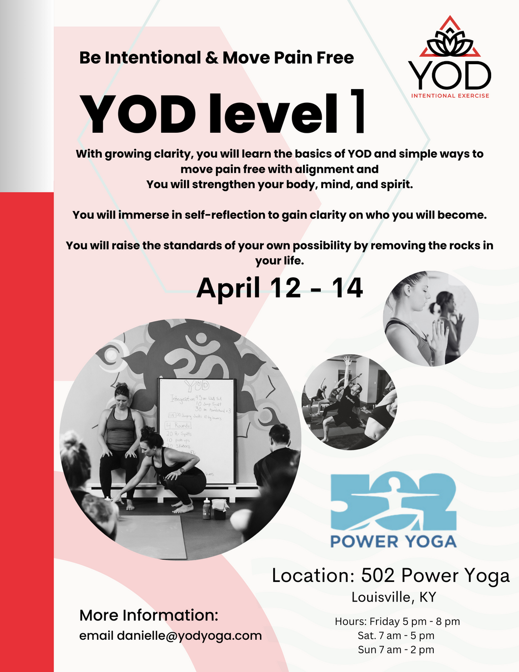 YOD Level 1 at 502 Power Yoga