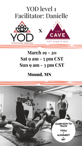 YOD Level 1 March 19-20